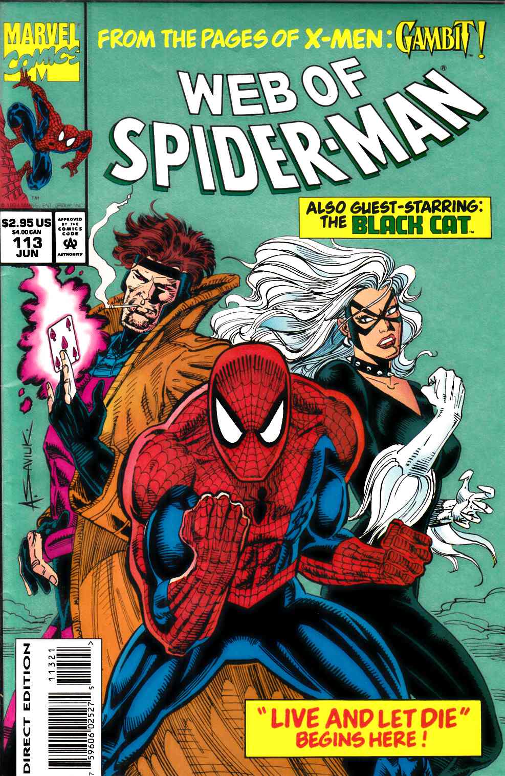 Web of Spider-Man #113 Very Fine (8.0) [Marvel Comic] LARGE