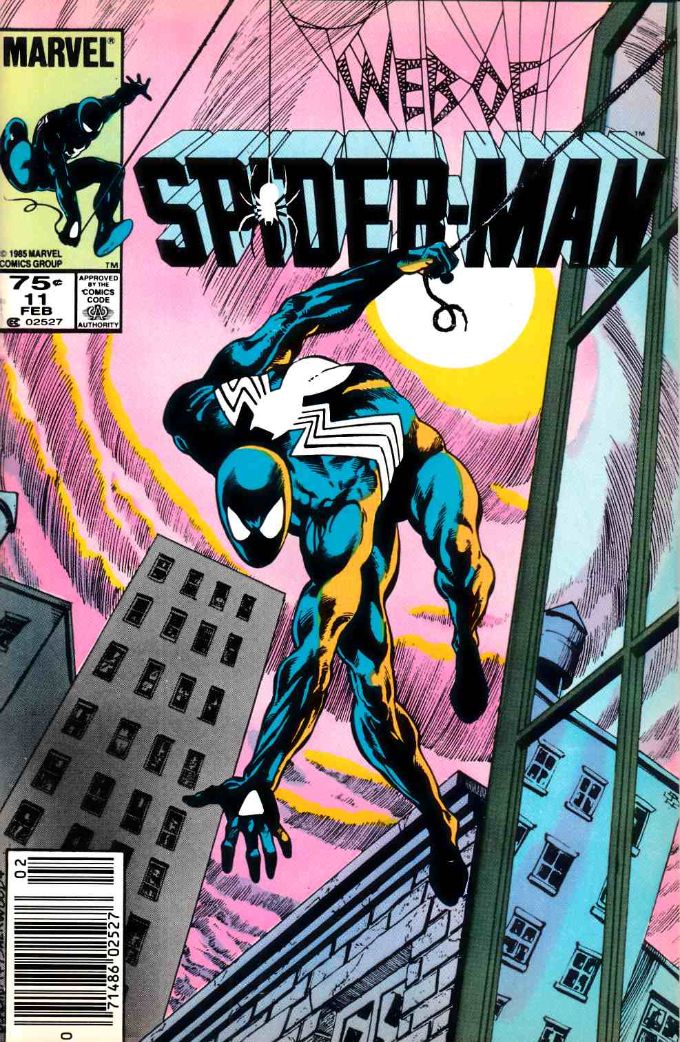 Web of Spider-Man #11 Newsstand Edition Very Fine (8.0) [Marvel Comic] LARGE