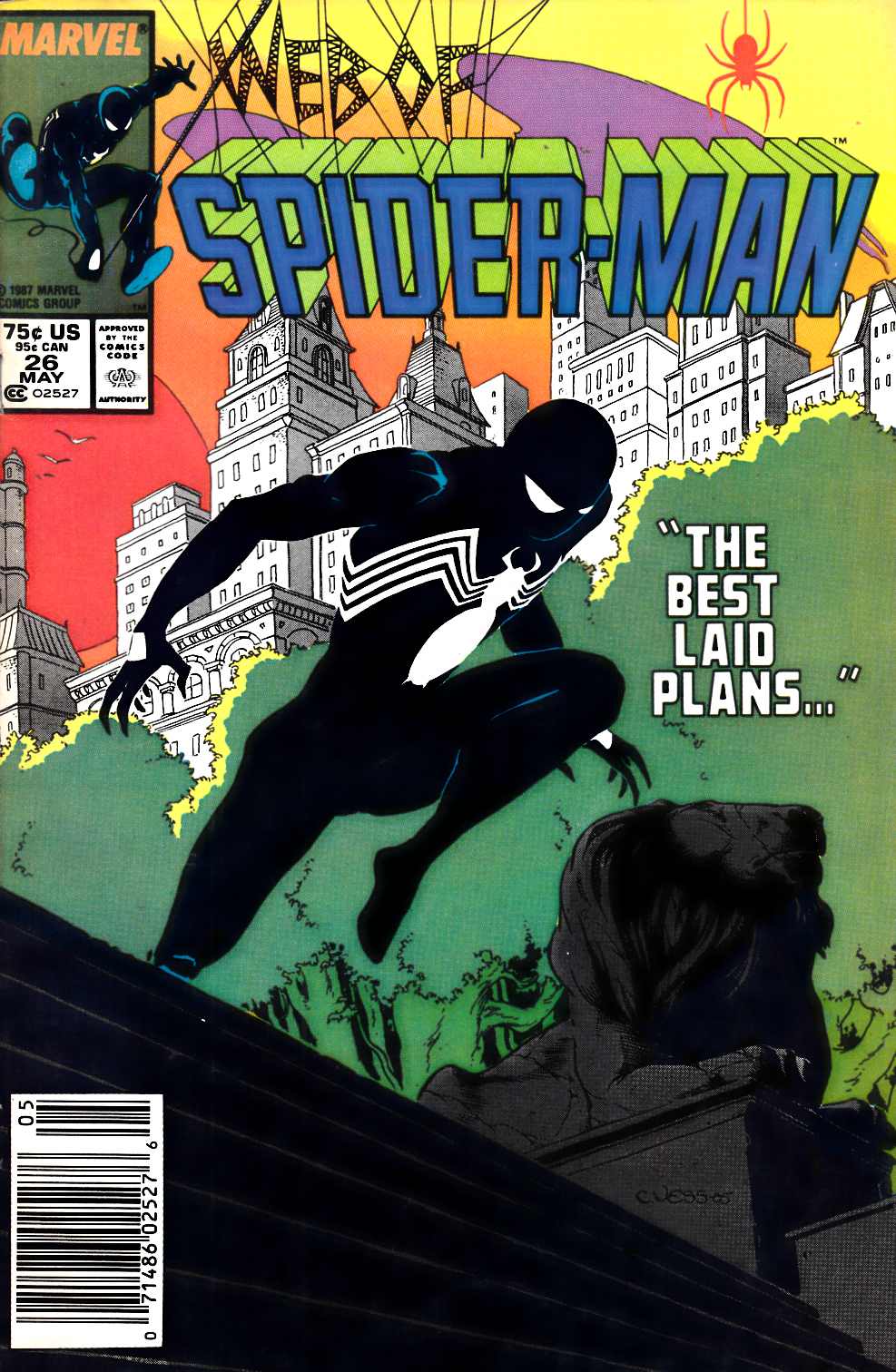 Web of Spider-Man #26 Newsstand Edition Very Fine (8.0) [Marvel Comic] LARGE
