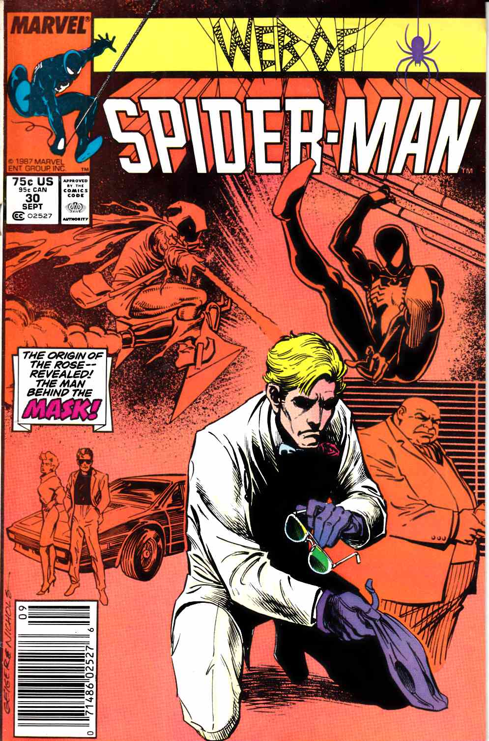 Web of Spider-Man #30 Newsstand Edition Fine (6.0) [Marvel Comic] THUMBNAIL
