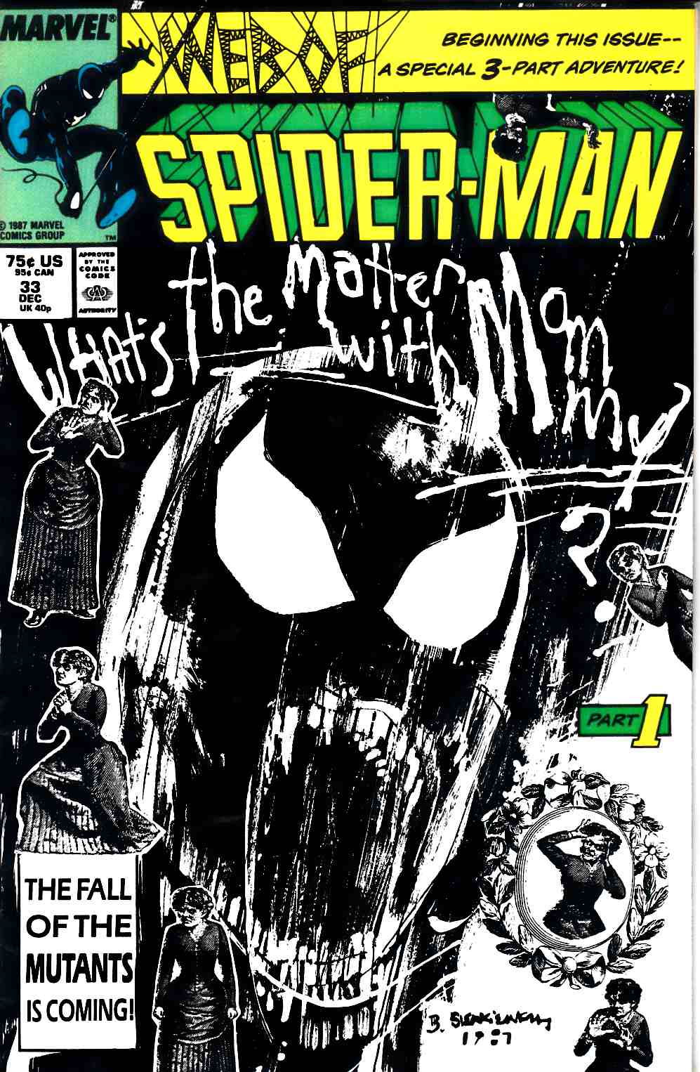 Web of Spider-Man #33 Fine (6.0) [Marvel Comic] THUMBNAIL