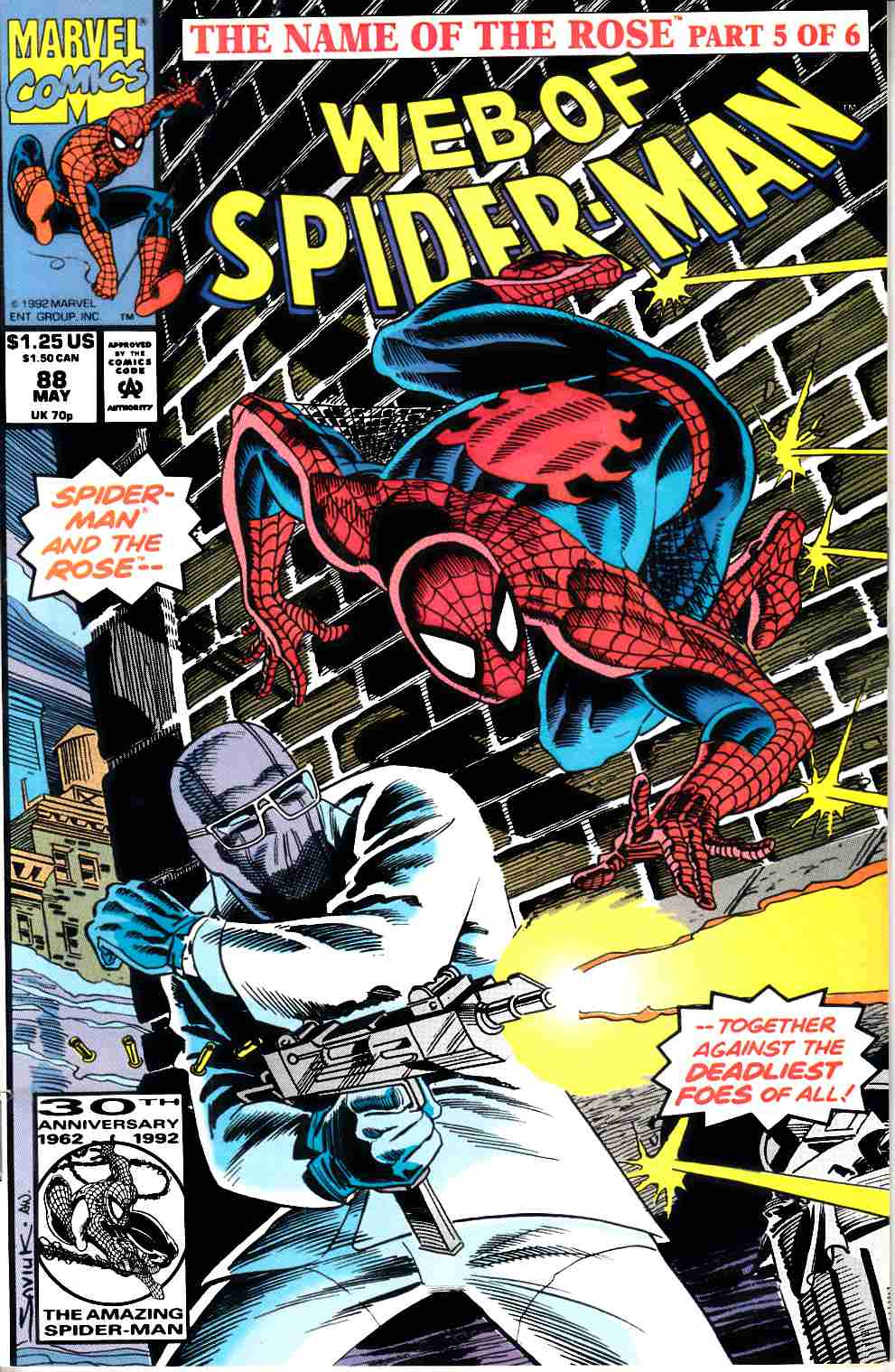 Web of Spider-Man #88 Very Fine (8.0) [Marvel Comic] THUMBNAIL