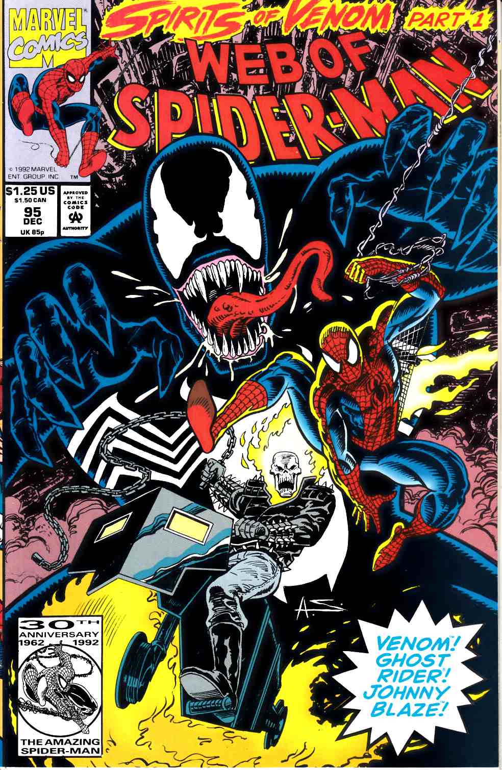 Web of Spider-Man #95 Near Mint (9.4) [Marvel Comic] LARGE