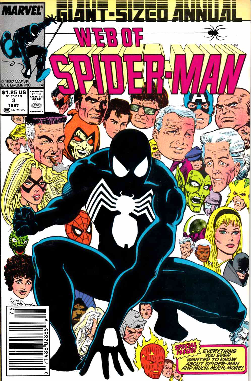 Web of Spider-Man Annual #3 Very Fine Minus (7.5) [Marvel Comic] THUMBNAIL
