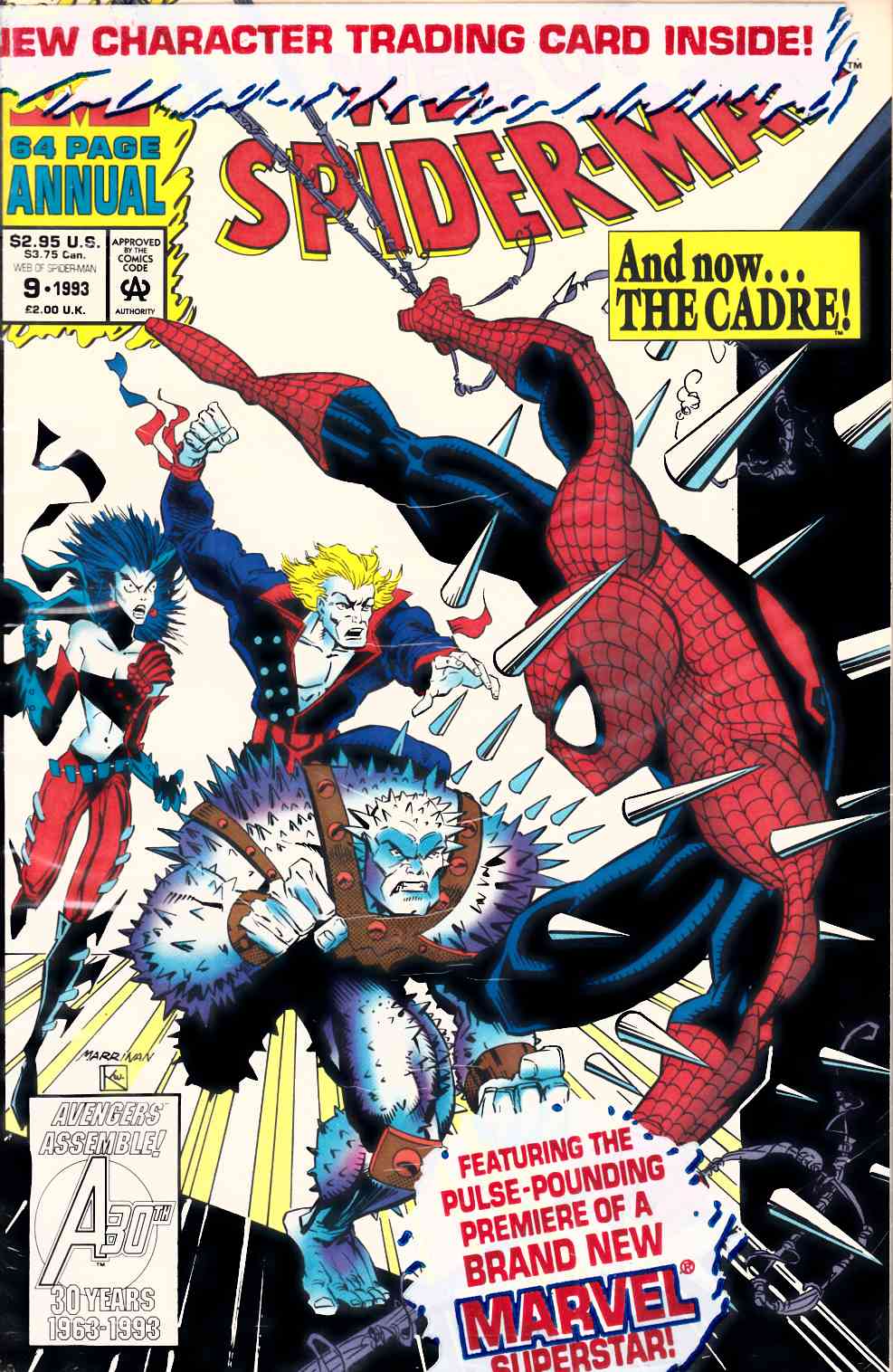 Web of Spider-Man Annual #9 Polybag Edition Very Fine (8.0) [Marvel Comic] THUMBNAIL