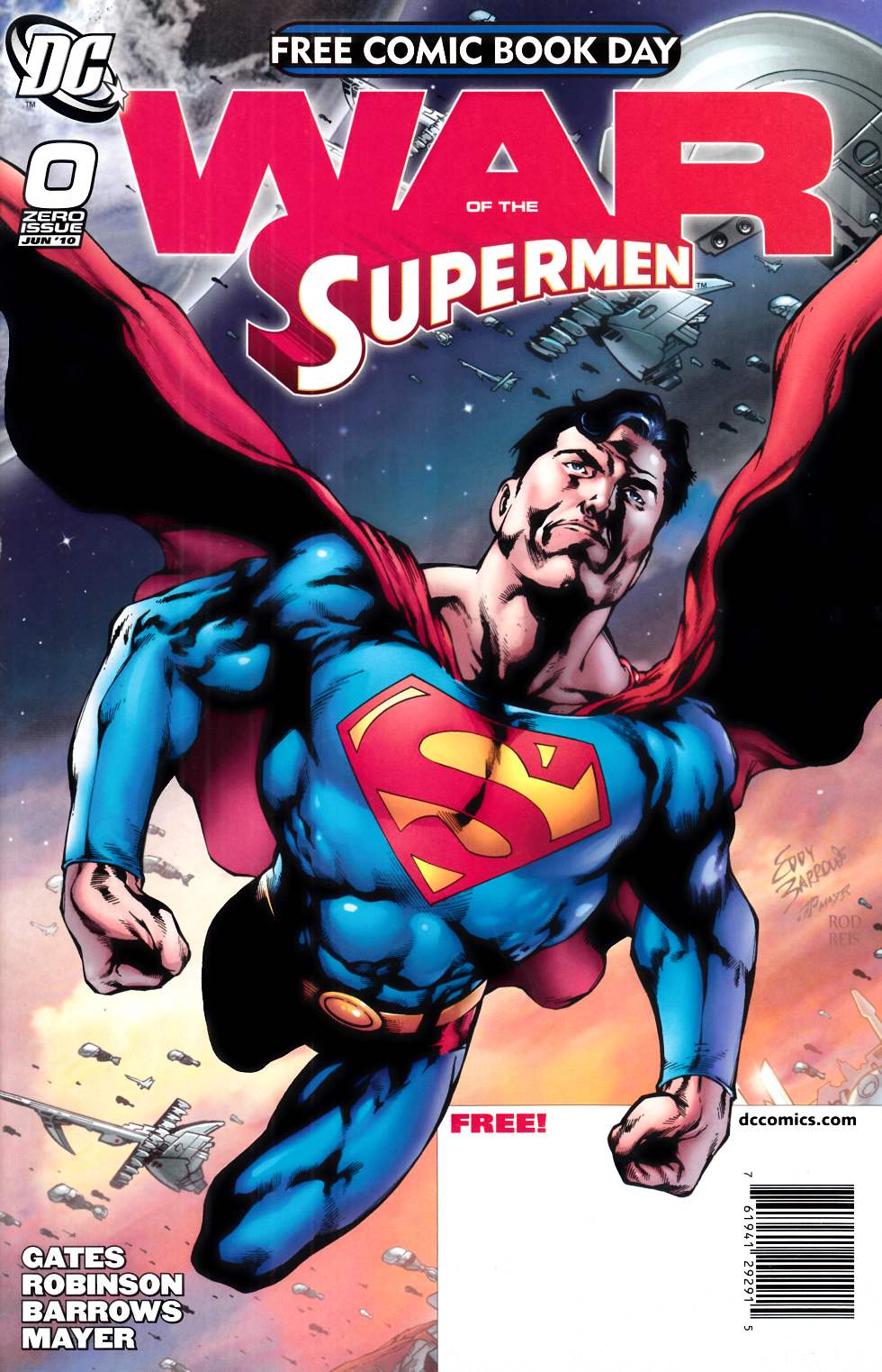 War of the Supermen #0 FCBD Edition Very Fine (8.0) [DC Comic] LARGE