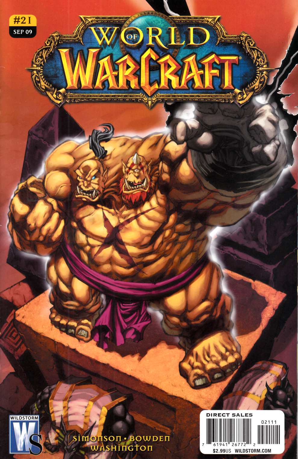 World of Warcraft #21 Very Fine (8.0) [DC Comic] THUMBNAIL