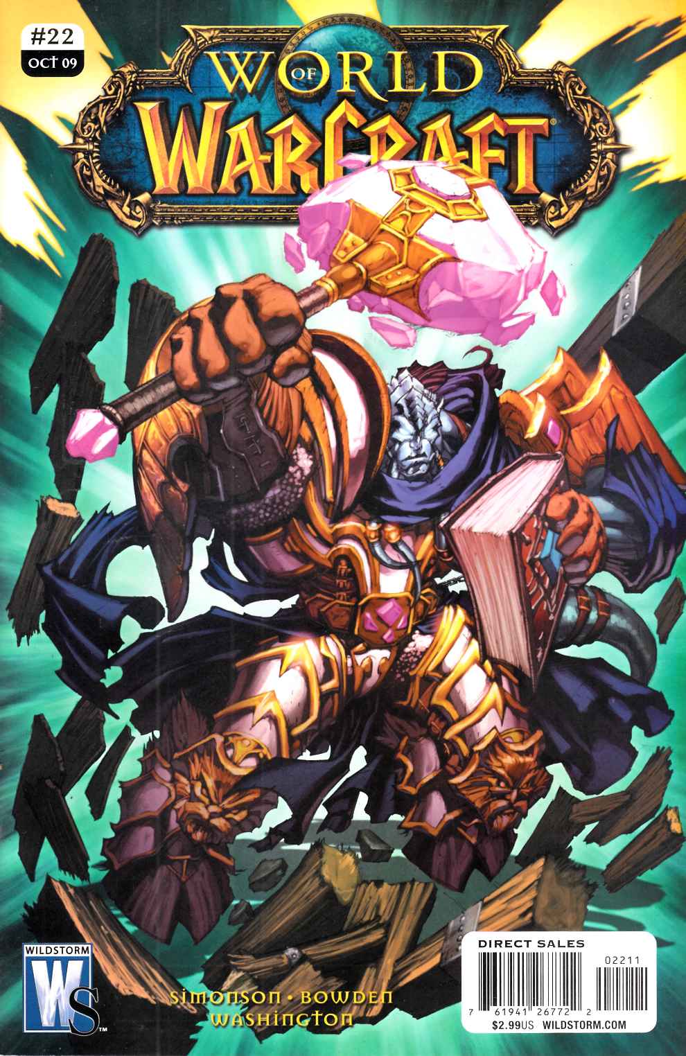 World of Warcraft #22 Near Mint Minus (9.2) [DC Comic] THUMBNAIL