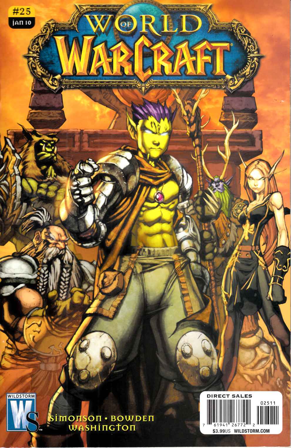 World of Warcraft #25 Very Fine (8.0) [DC Comic] THUMBNAIL