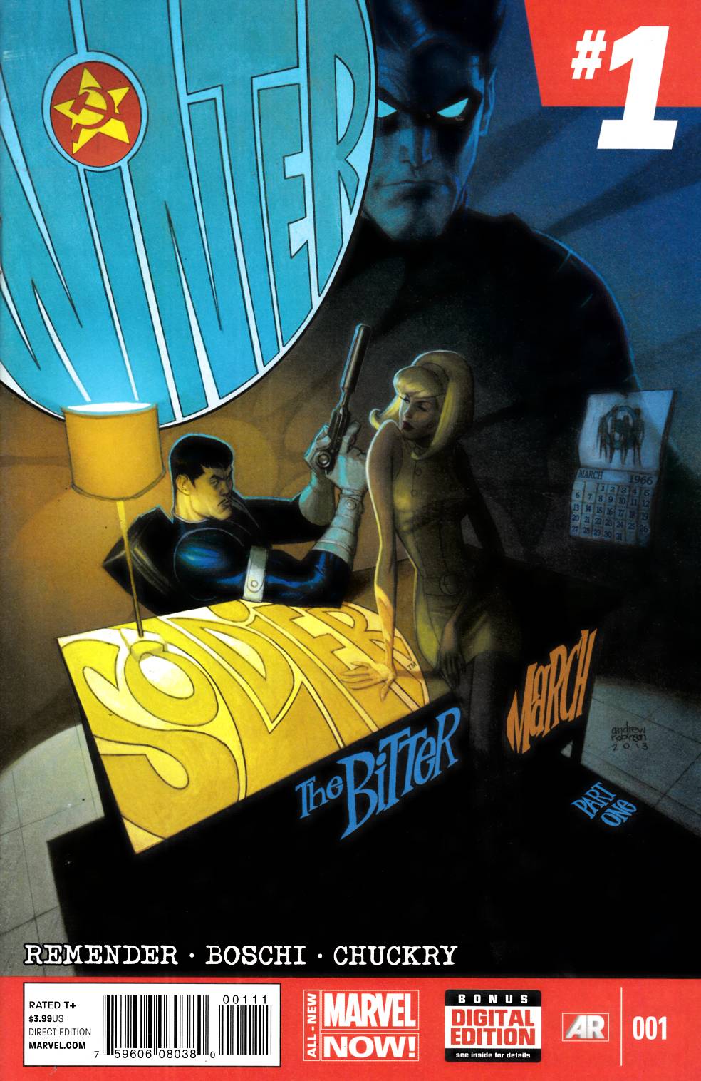 Winter Soldier Bitter March #1 Near Mint (9.4) [Marvel Comic] THUMBNAIL