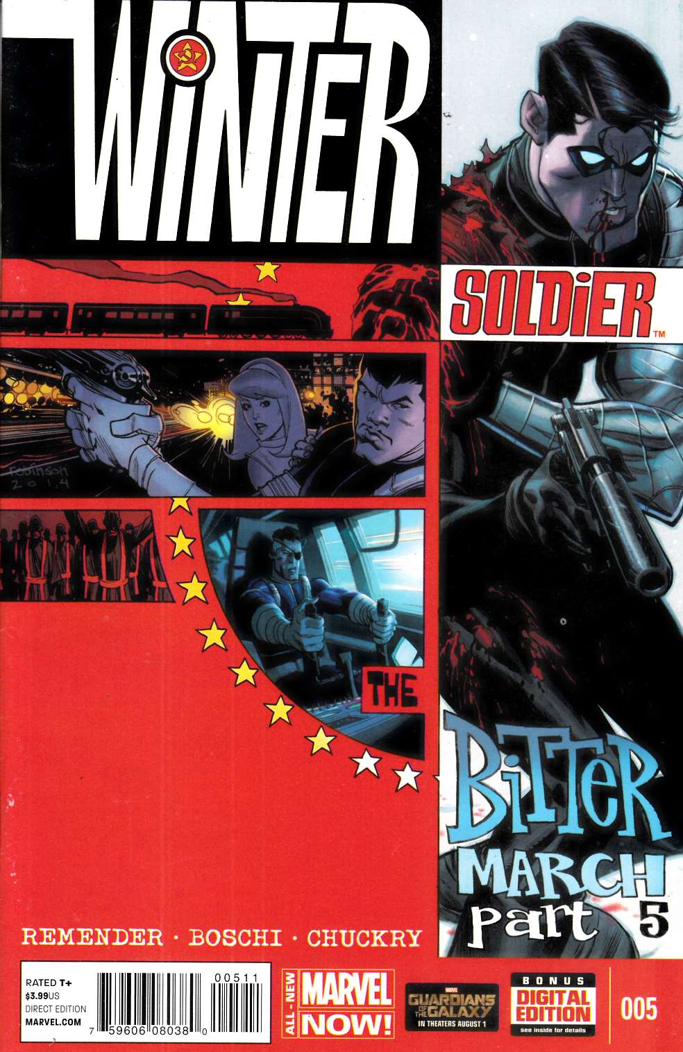 Winter Soldier Bitter March #5 Very Fine (8.0) [Marvel Comic] THUMBNAIL