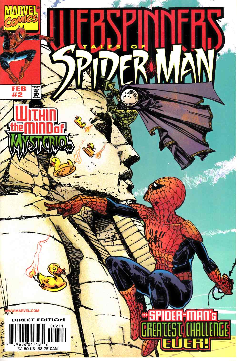 Webspinners Tales of Spider-Man #2 Near Mint (9.4) [Marvel Comic] LARGE