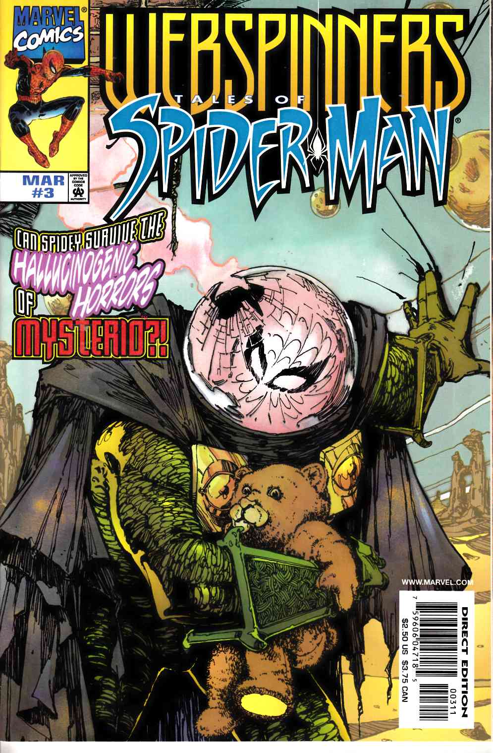 Webspinners Tales of Spider-Man #3 Near Mint (9.4) [Marvel Comic] LARGE