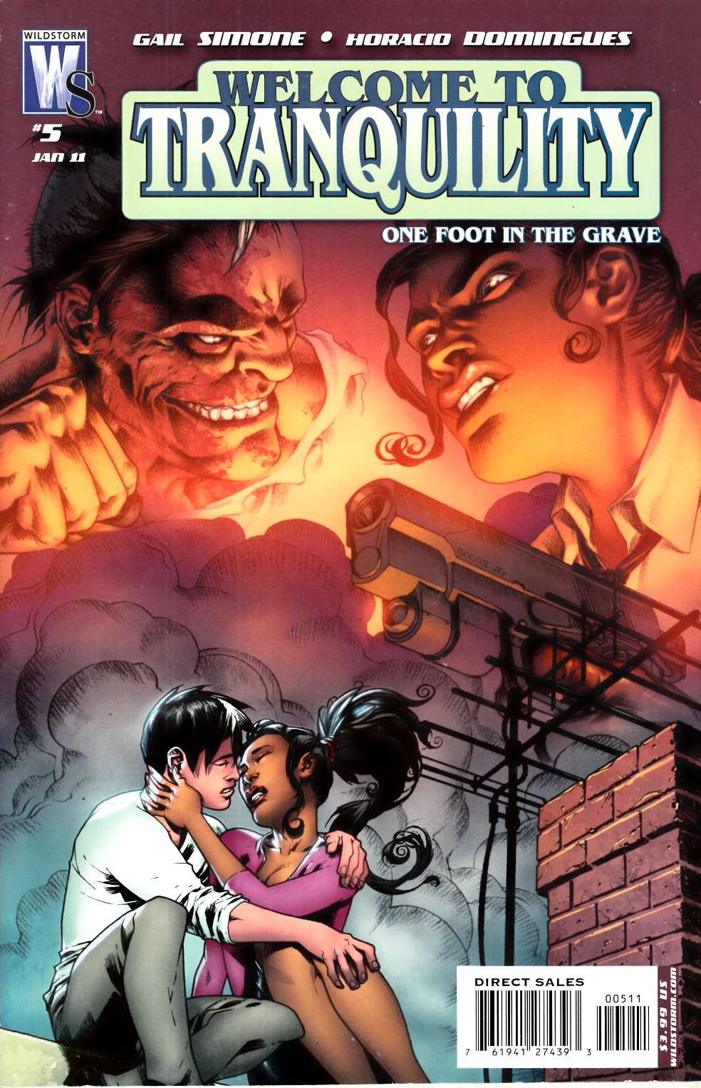 Welcome to Tranquility One Foot in the Grave #5 Near Mint (9.4) [DC Comic] LARGE