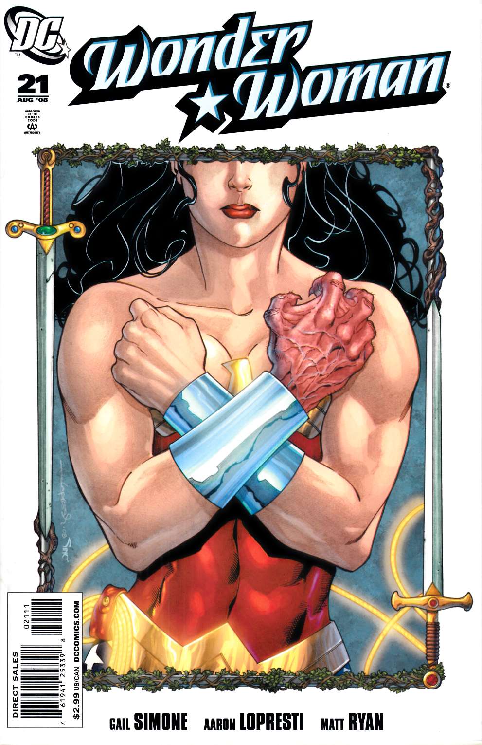 Wonder Woman #21 Very Fine (8.0) [DC Comic] THUMBNAIL