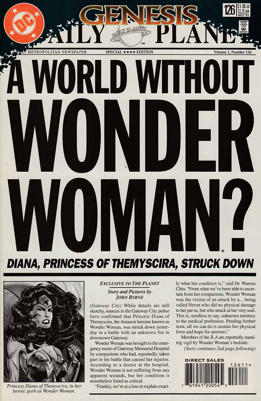 Wonder Woman #126 Near Mint (9.4) [DC Comic] LARGE