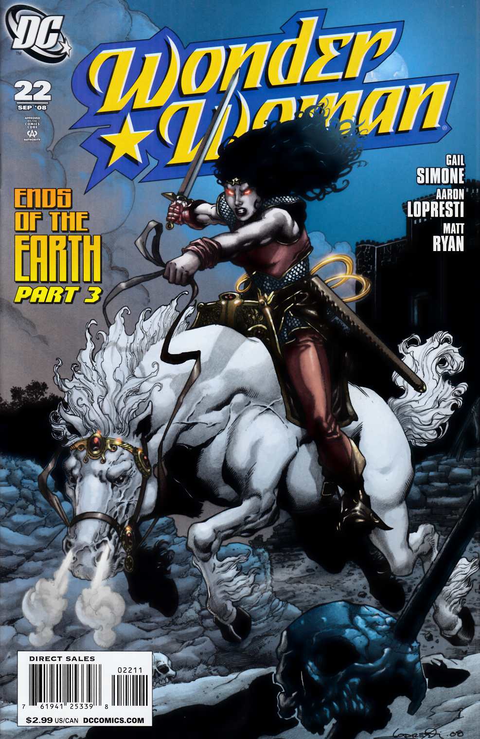 Wonder Woman #22 Near Mint (9.4) [DC Comic] LARGE