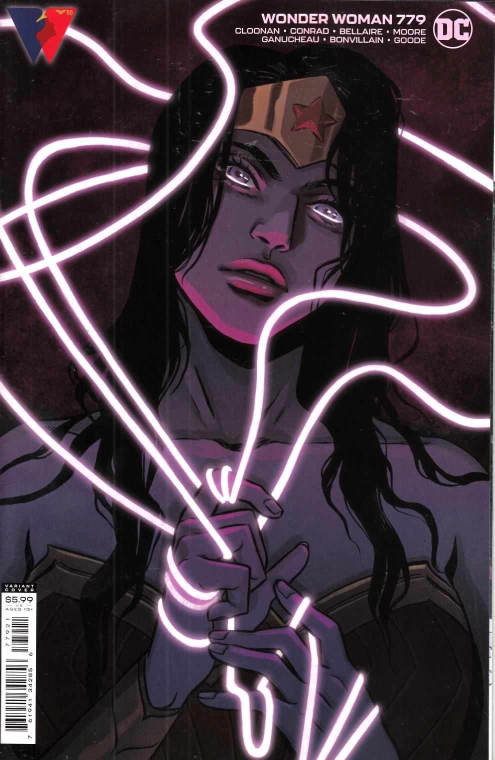 Wonder Woman #779 Cloonan Variant Cover Near Mint (9.4) [DC Comic] THUMBNAIL