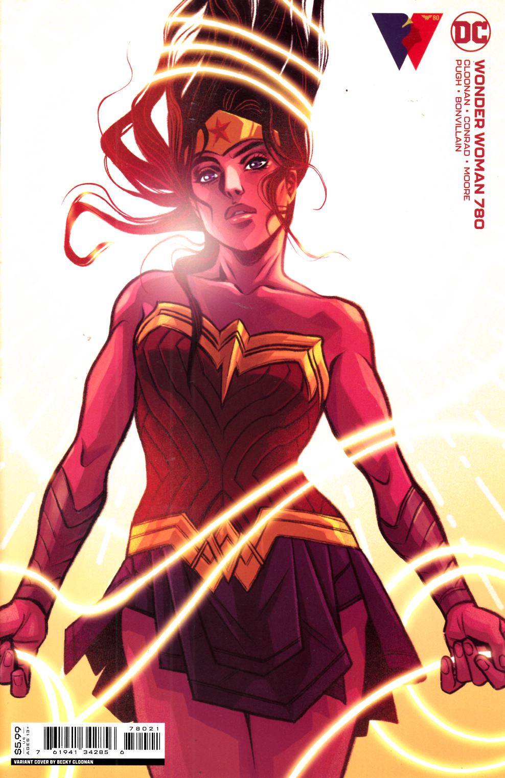 Wonder Woman #780 Cloonan Variant Cover Near Mint (9.4) [DC Comic] THUMBNAIL