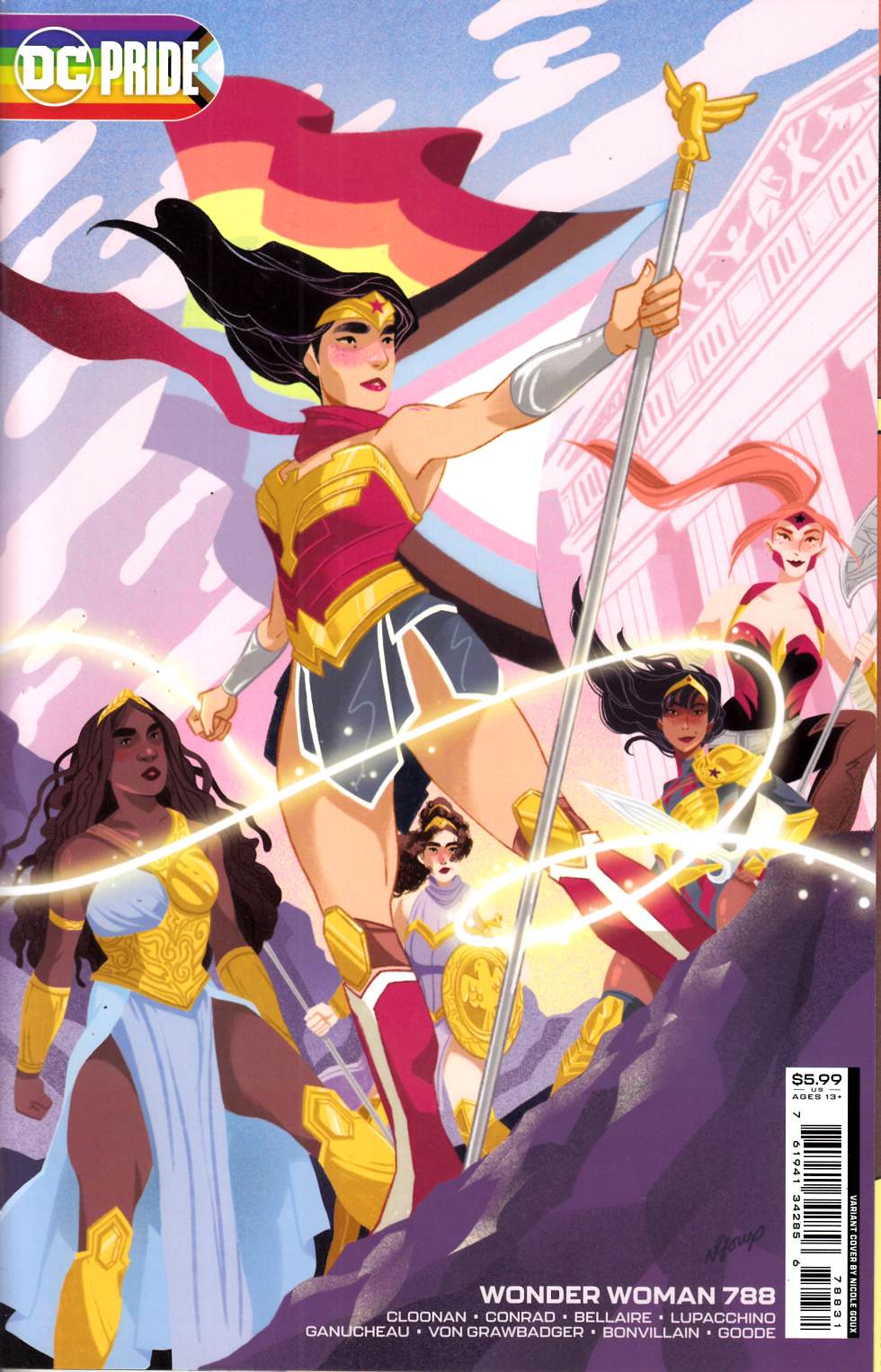 Wonder Woman #788 Goux Variant Cover Near Mint (9.4) [DC Comic] THUMBNAIL