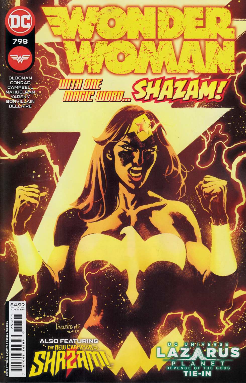 Wonder Woman #798 Near Mint (9.4) [DC Comic] LARGE