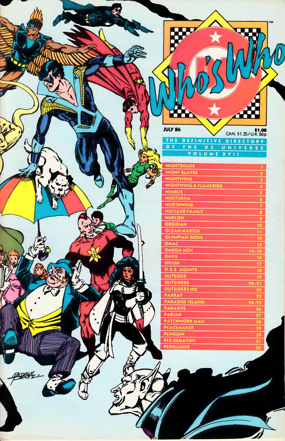 Who's Who Directory of DC Universe #17 Very Fine (8.0) [DC Comic] LARGE