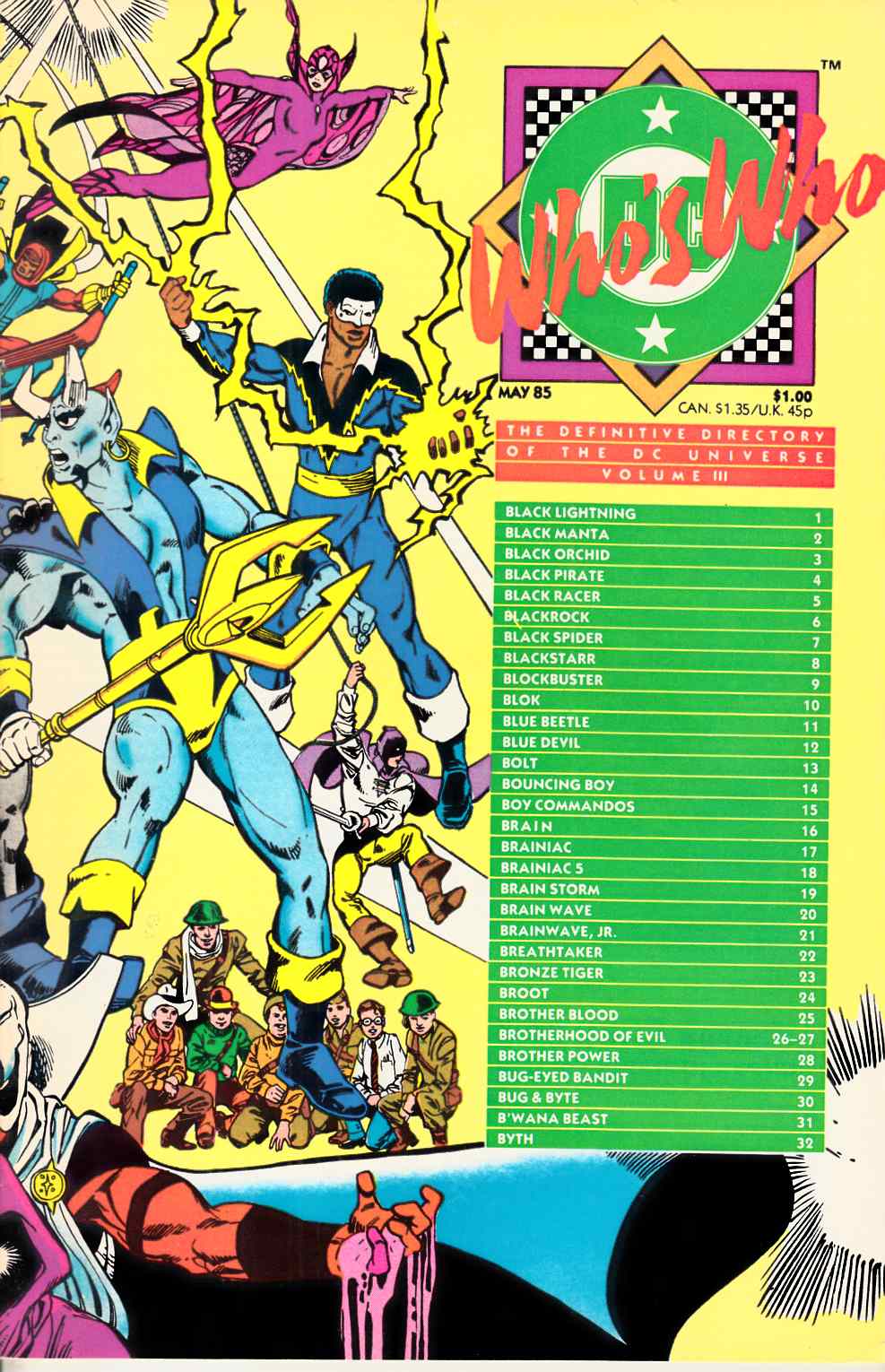 Who's Who Directory of DC Universe #3 Very Fine (8.0) [DC Comic] LARGE