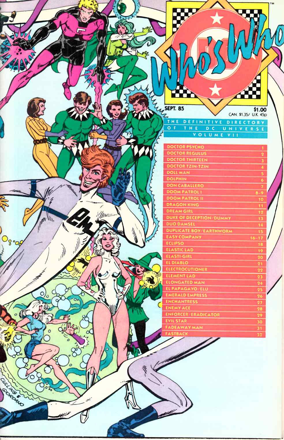 Who's Who Directory of DC Universe #7 Very Fine (8.0) [DC Comic] THUMBNAIL