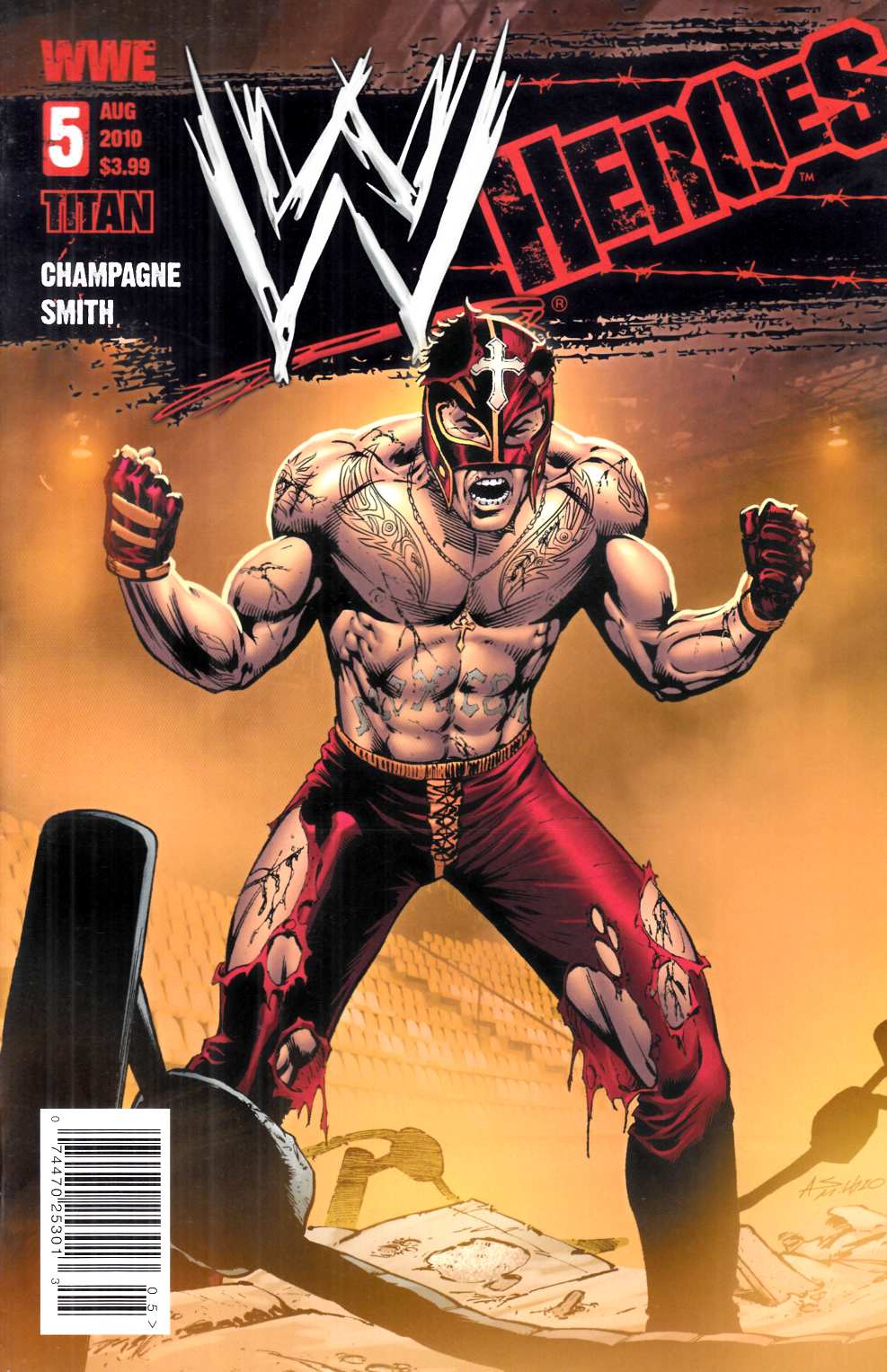 WWE Heroes #5 Cover A Very Fine (8.0) [Titan Comic] LARGE