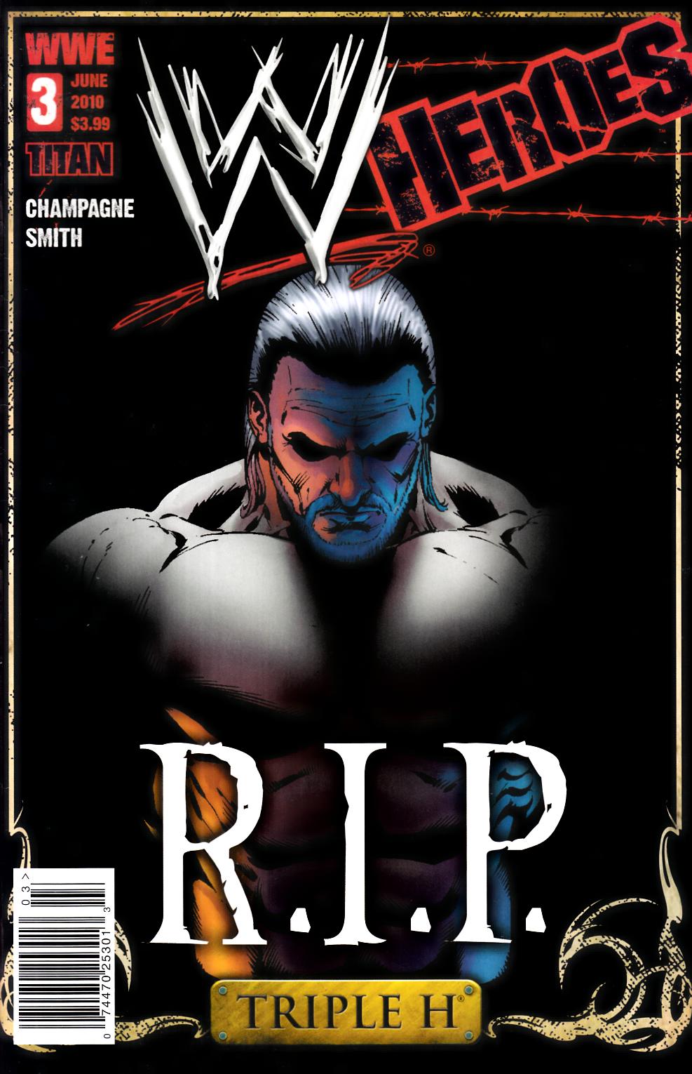 WWE Heroes #3 Cover A Near Mint (9.4) [Titan Comic] THUMBNAIL