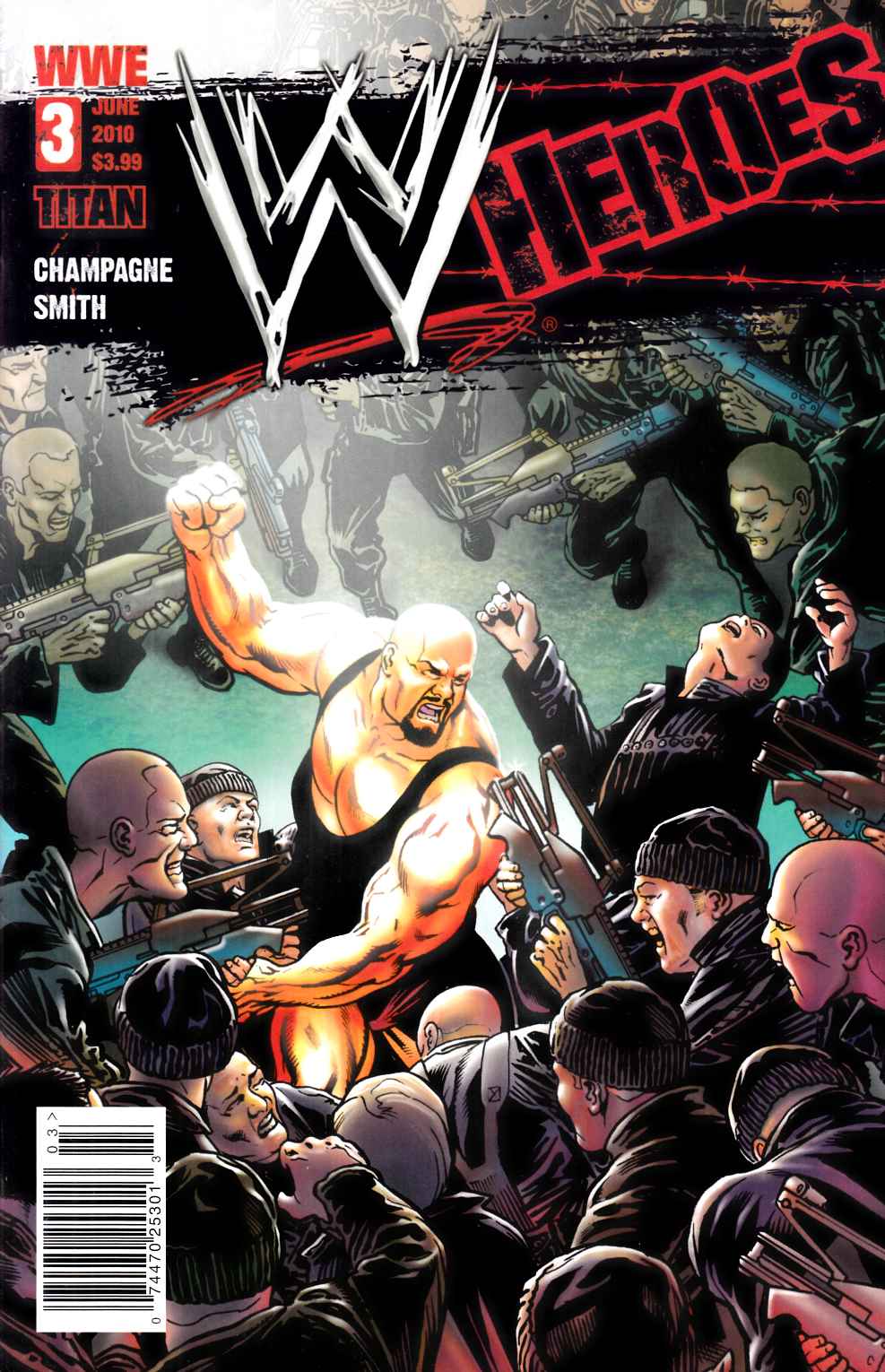 WWE Heroes #3 Cover B Near Mint (9.4) [Titan Comic] THUMBNAIL
