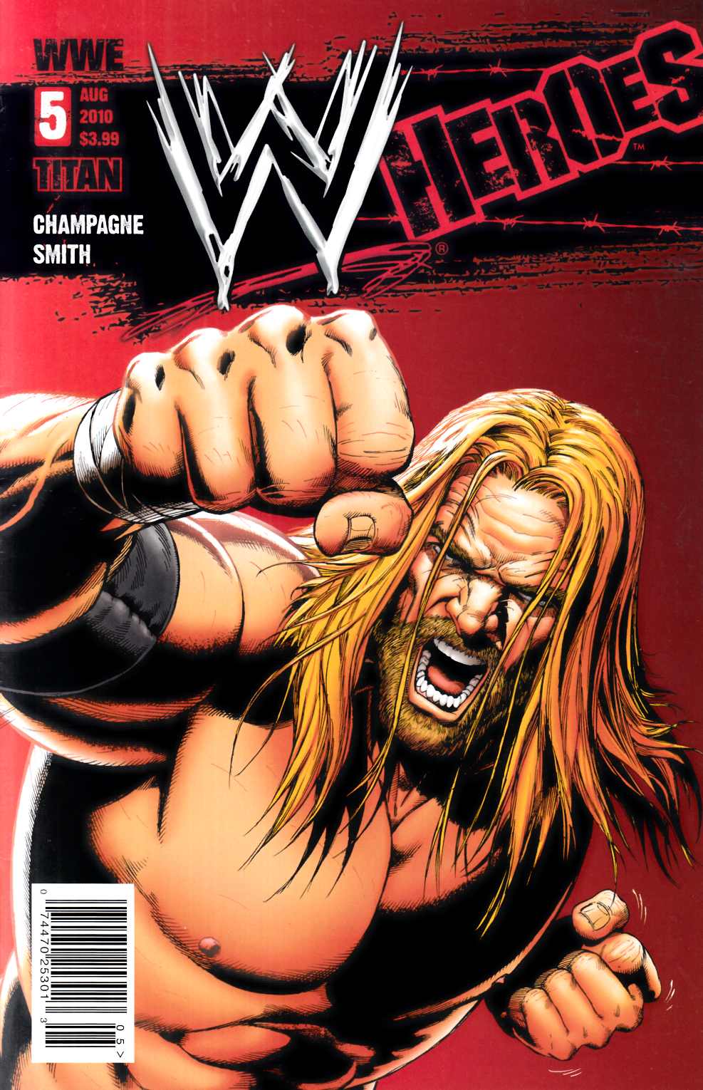 WWE Heroes #5 Cover B Near Mint (9.4) [Titan Comic] THUMBNAIL