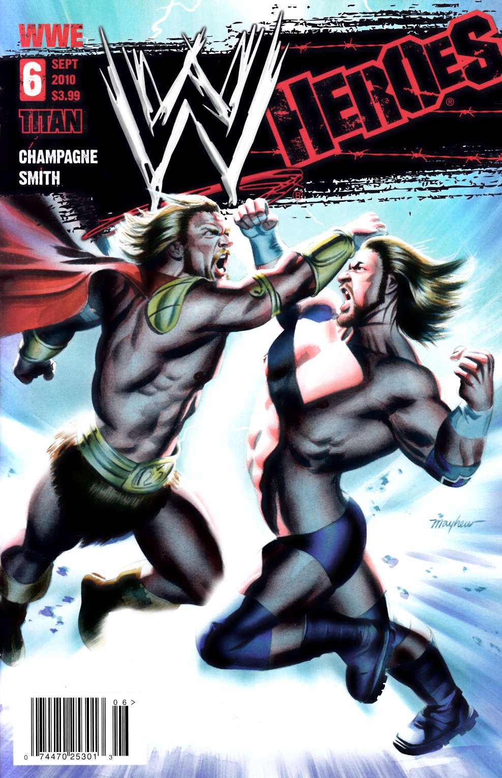 WWE Heroes #6 Cover B Near Mint (9.4) [Titan Comic] THUMBNAIL