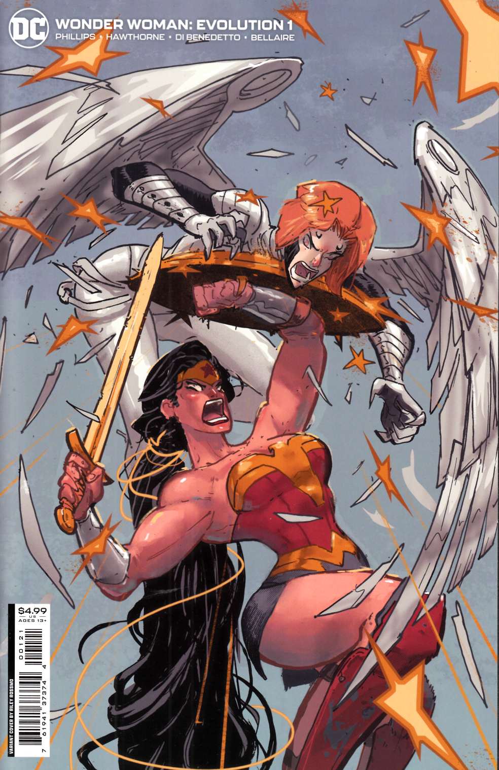 Wonder Woman Evolution #1 Rossmo Variant Cover Near Mint (9.4) [DC Comic] LARGE