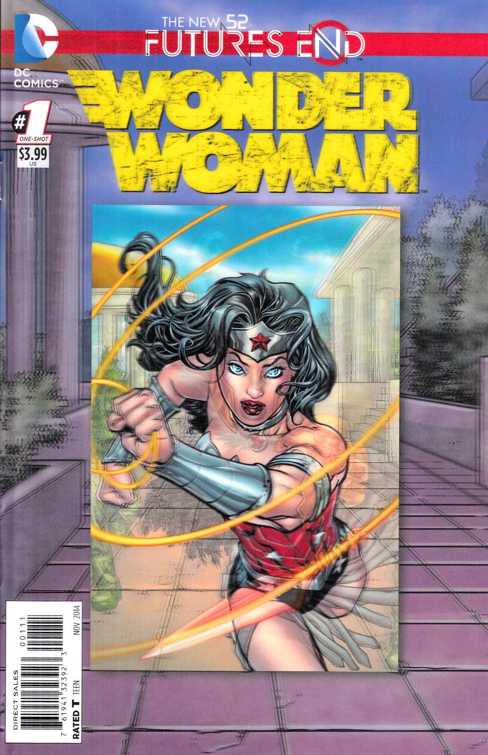 Wonder Woman Futures End #1 3D Edition Near Mint (9.4) [DC Comic] THUMBNAIL