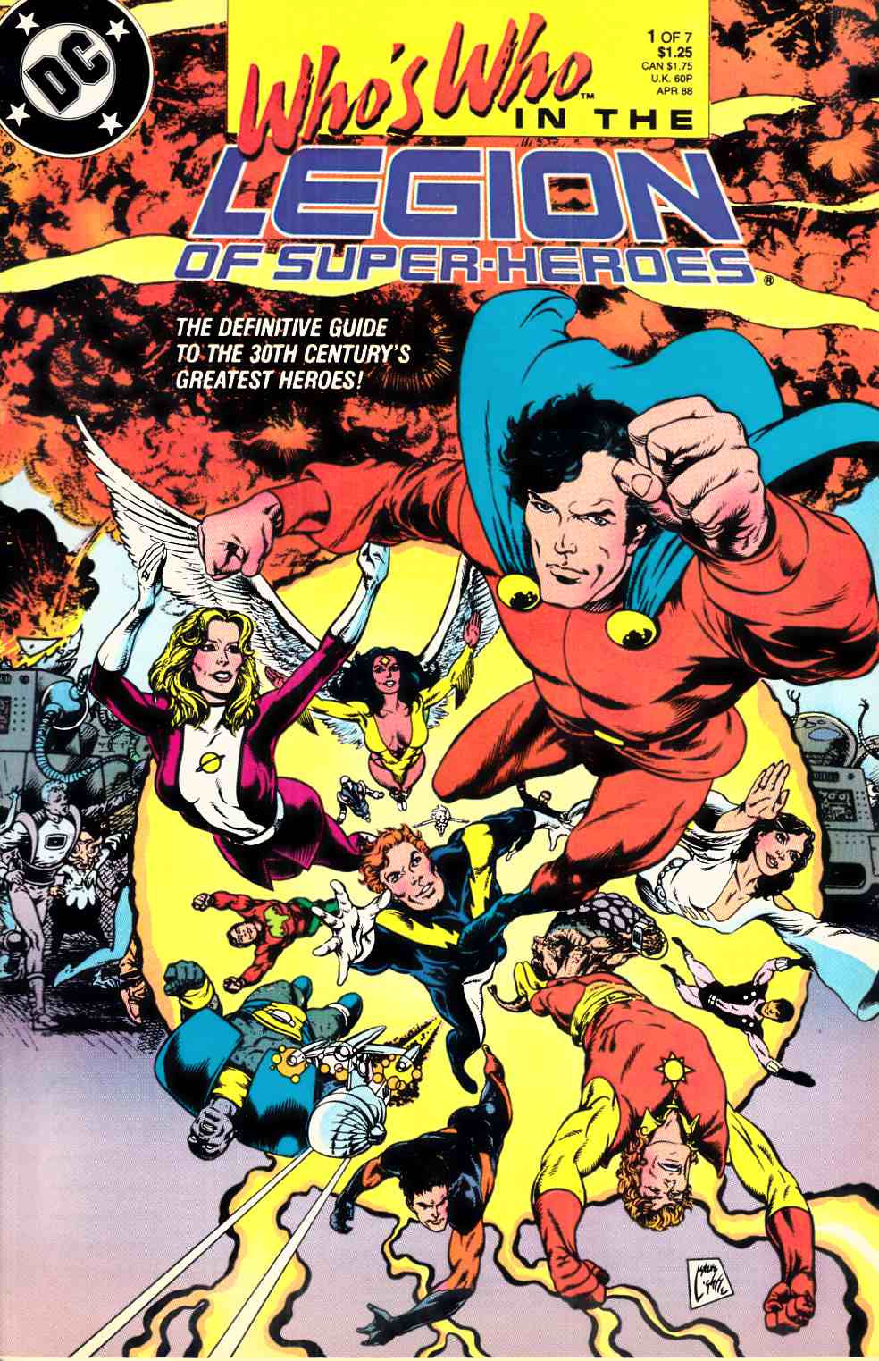 Who's Who in the Legion of Super-Heroes #1 Very Fine (8.0) [DC Comic] LARGE