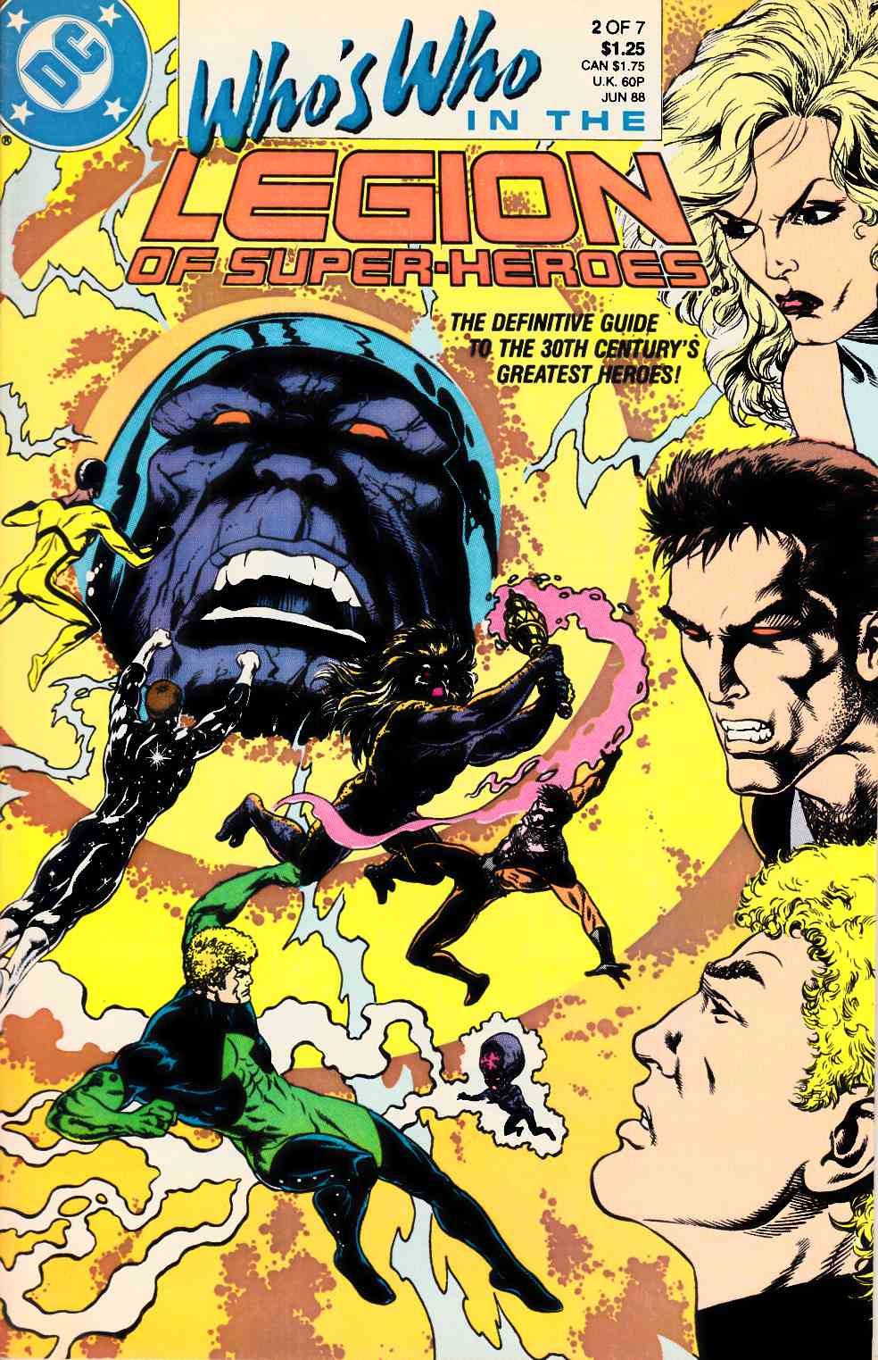 Who's Who in the Legion of Super-Heroes #2 Very Fine (8.0) [DC Comic] LARGE
