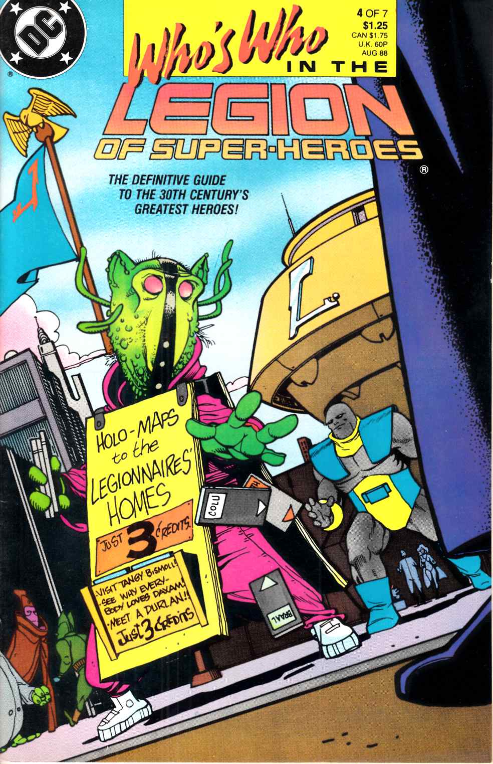 Who's Who in the Legion of Super-Heroes #4 Very Fine (8.0) [DC Comic] LARGE