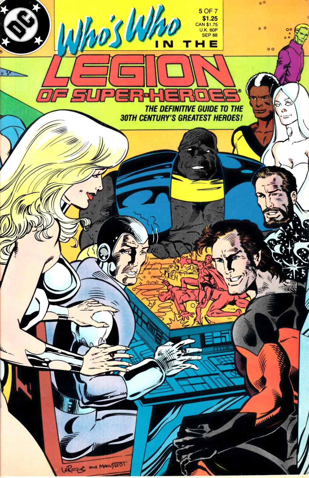 Who's Who in the Legion of Super-Heroes #5 Very Fine (8.0) [DC Comic] THUMBNAIL