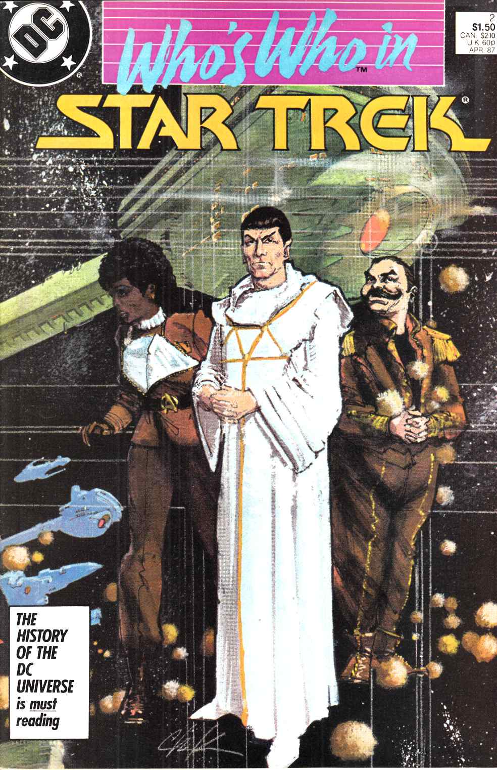 Who's Who in Star Trek #2 Very Fine (8.0) [DC Comic] THUMBNAIL
