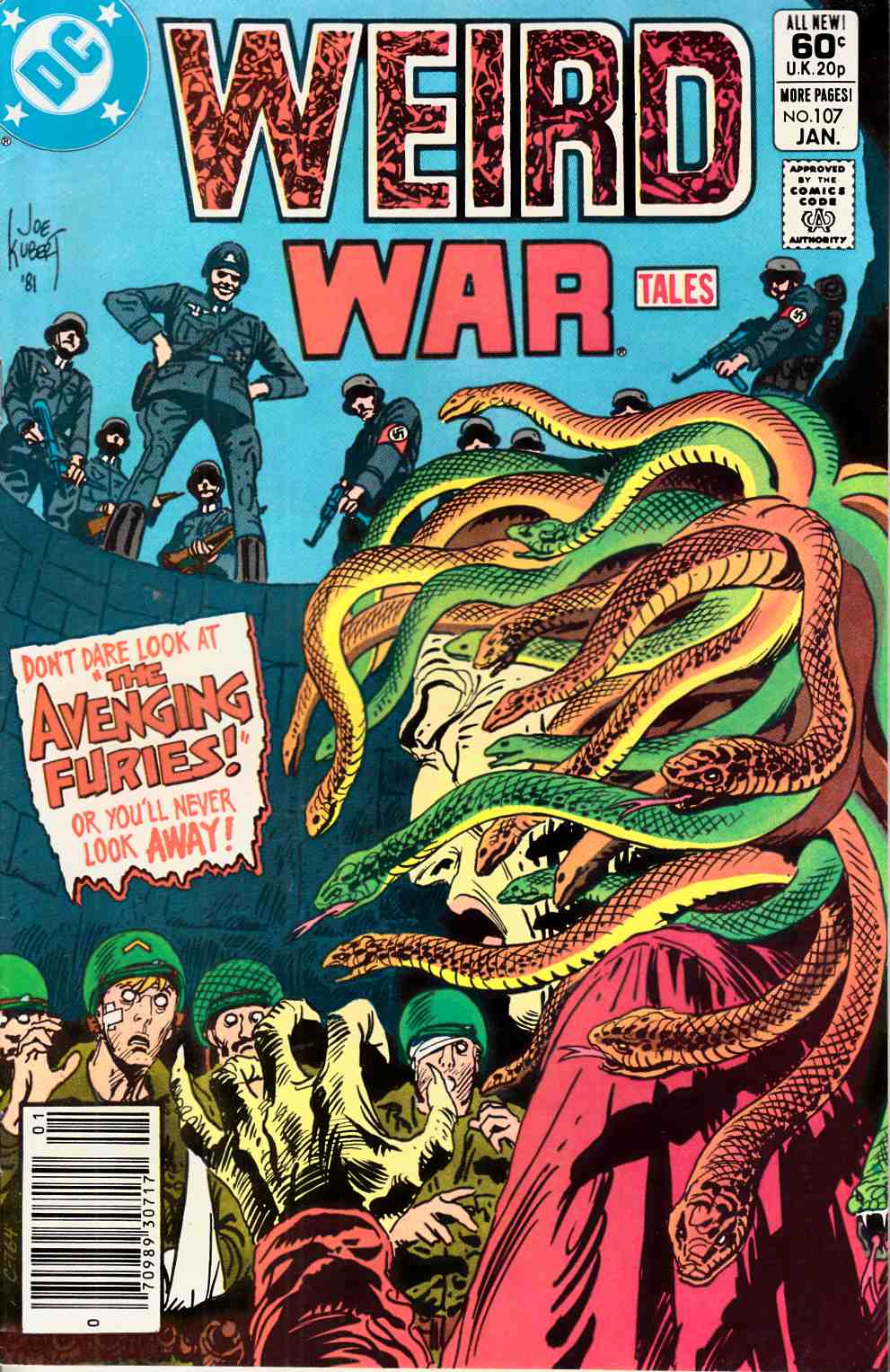 Weird War Tales #107 Newsstand Edition Very Fine (8.0) [DC Comic] THUMBNAIL