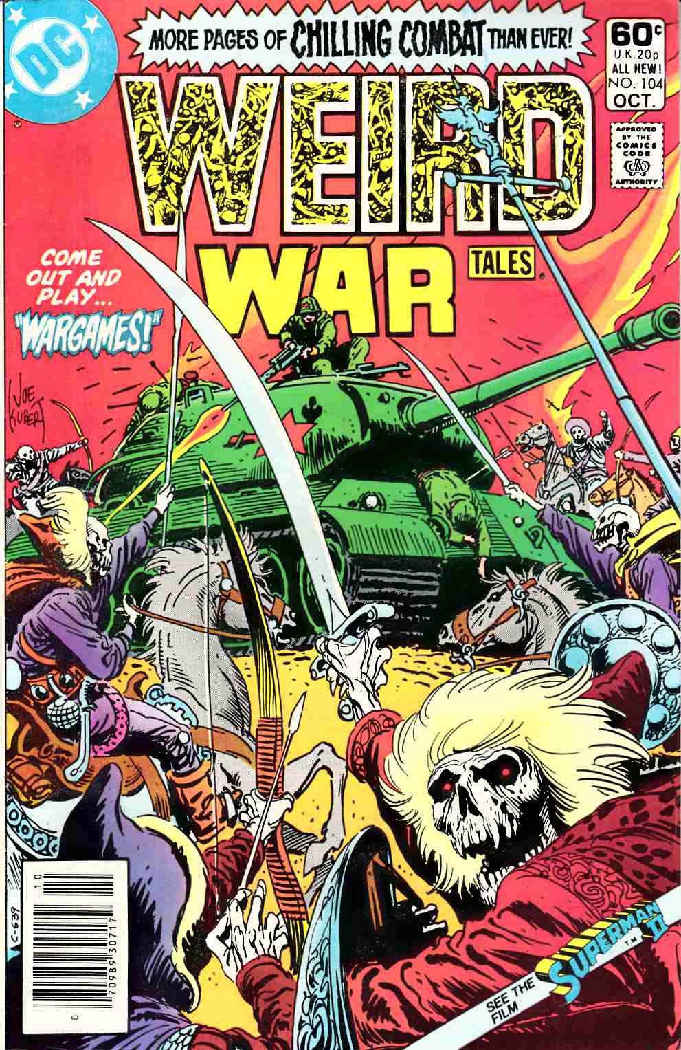 Weird War Tales #104 Newsstand Edition Very Fine Minus (7.5) [DC Comic] THUMBNAIL