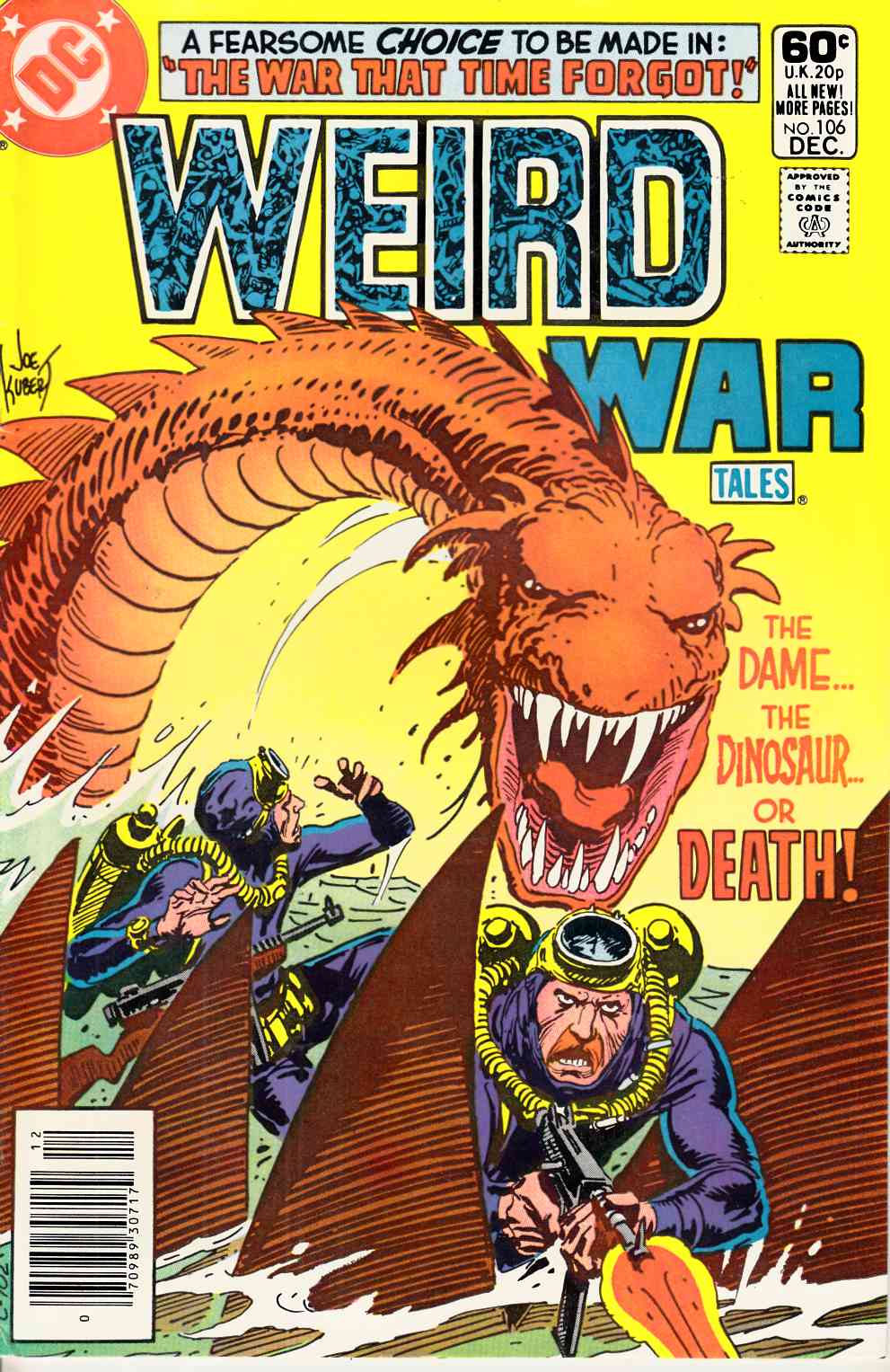 Weird War Tales #106 Newsstand Edition Very Fine Minus (7.5) [DC Comic] THUMBNAIL