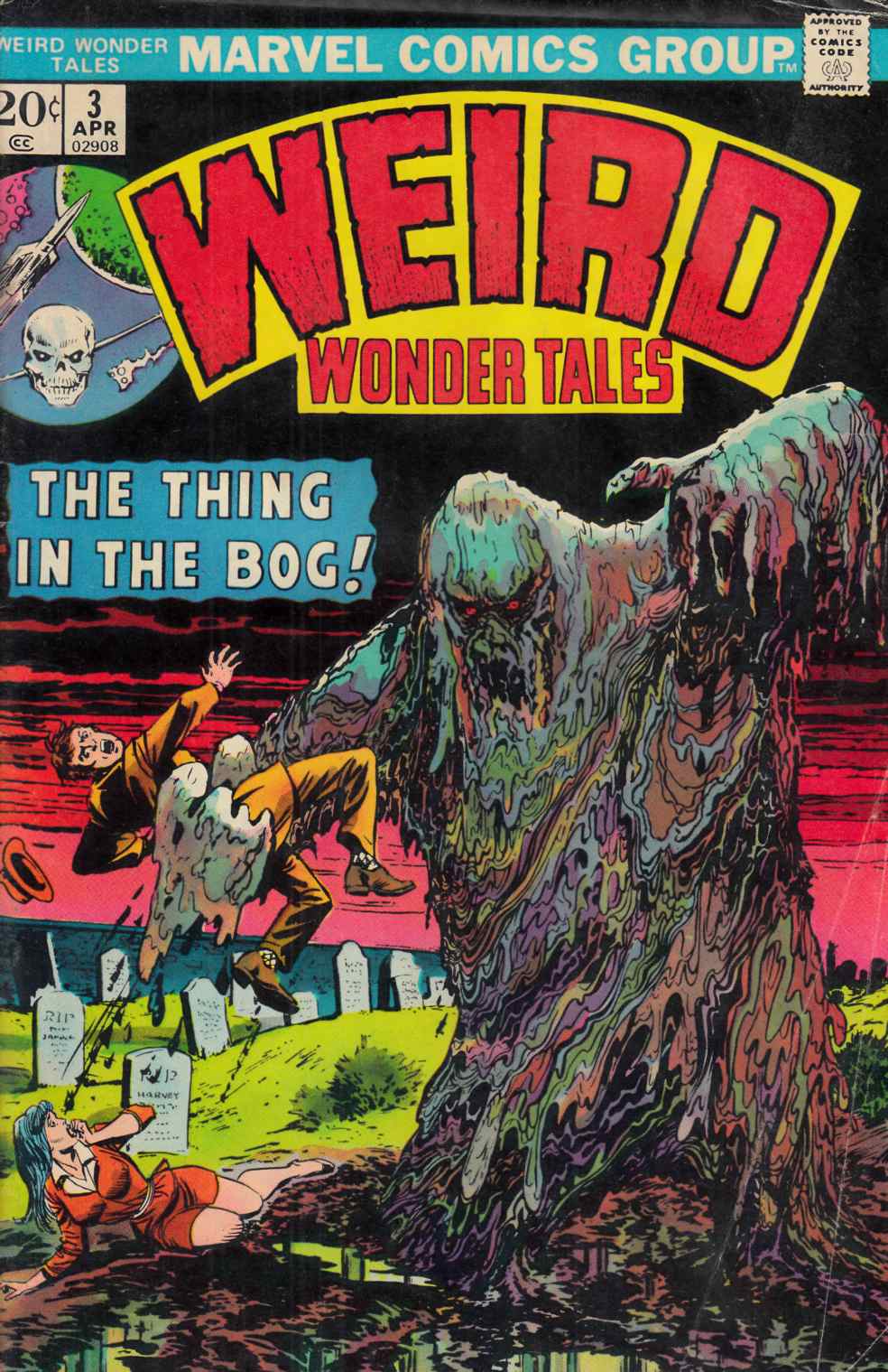 Weird Wonder Tales #11 Fair/Good (1.5) [Marvel Comic] LARGE