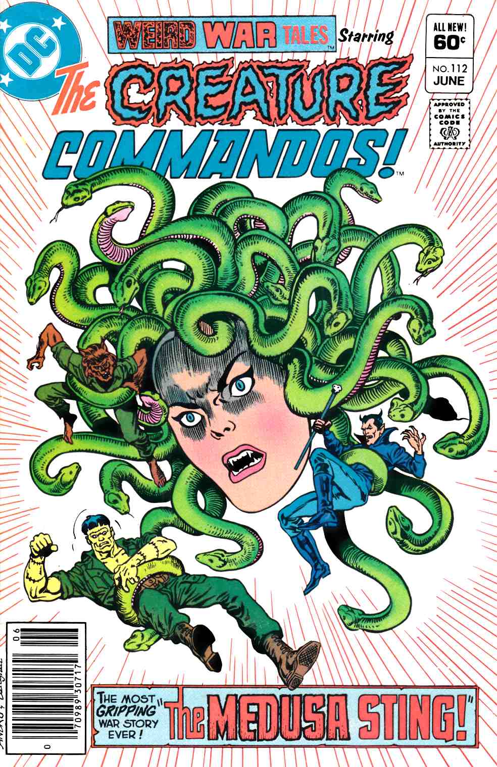 Weird War Tales #112 Newsstand Edition Very Fine (8.0) [DC Comic] LARGE