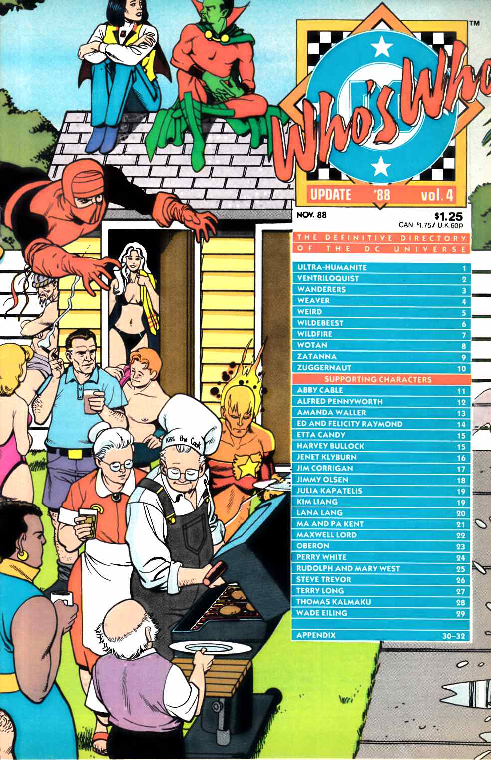 Who's Who Update 1988 #4 Very Fine (8.0) [DC Comic] THUMBNAIL