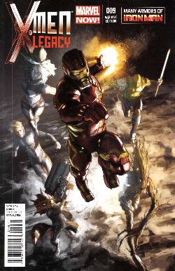 X-Men Legacy #9 Iron Man Many Armors Cover [Comic] LARGE