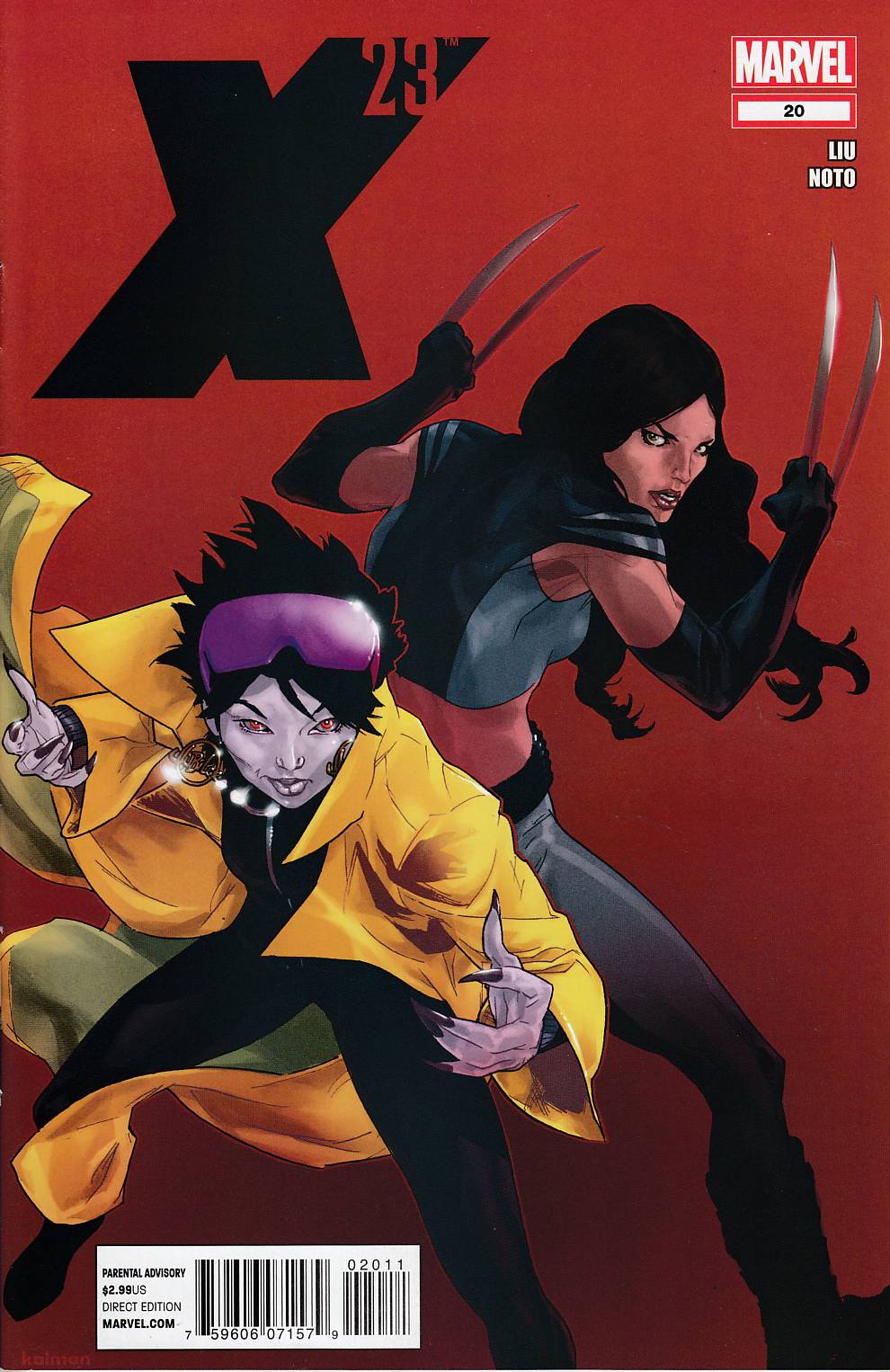 X-23 #20 Very Fine (8.0) [Marvel Comic] THUMBNAIL