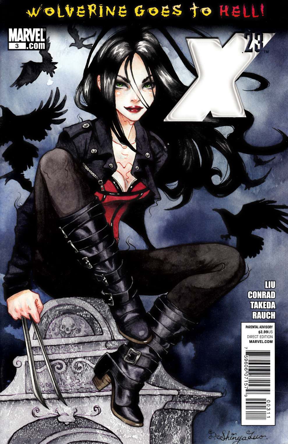 X-23 #3 Near Mint Minus (9.2) [Marvel Comic] LARGE