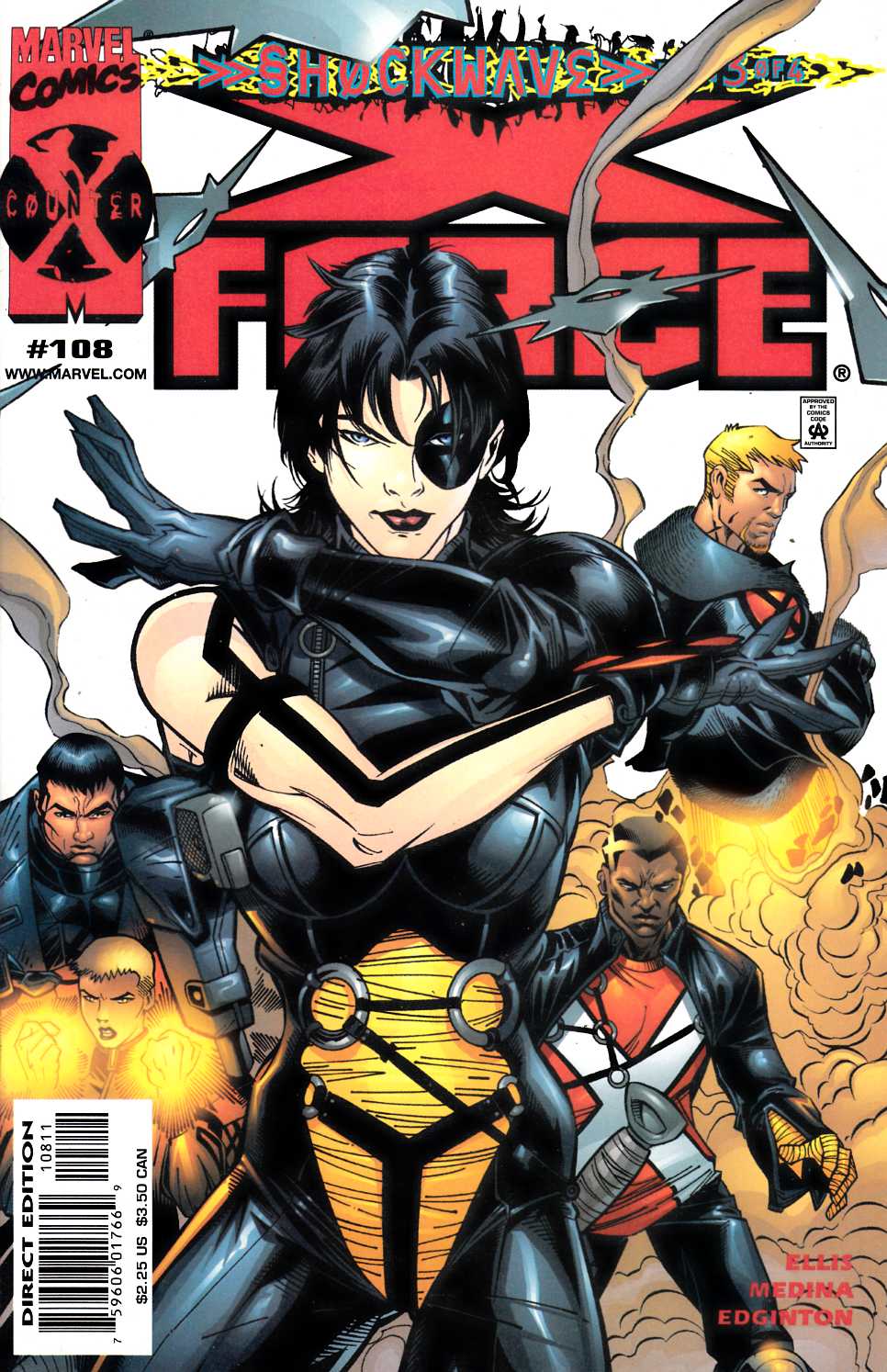 X-Force #108 Near Mint Minus (9.2) [Marvel Comic]